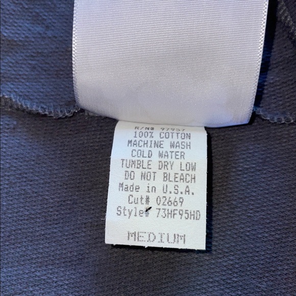 Delia’s Vintage Y2K Junior’s Zip Up Hoodie Vest Grey/Purple Size Medium - Picture 4 of 9